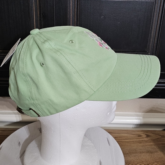 Free People Movement Blooming Buti Baseball Cap - Cacti Green, NWT - Picture 2 of 5